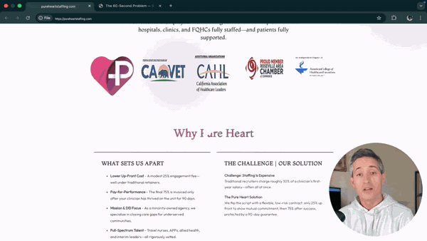 pureheartstaffing.com