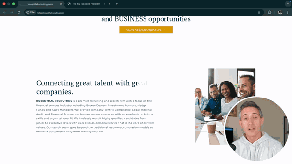 rosenthalrecruiting.com