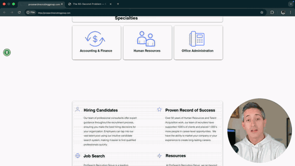 prosearchrecruitinggroup.com