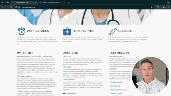 elitehcstaffing.com