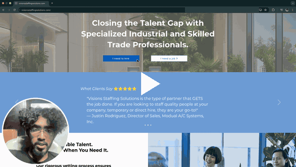 visionsstaffingsolutions.com